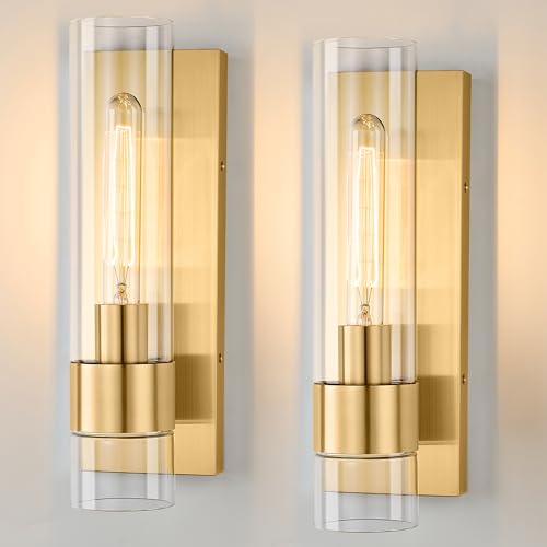 Gold Wall Sconces Set of 2 (2 Count)