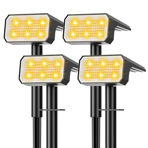 Solar Spot Lights Outdoor Waterproof (10 Count)