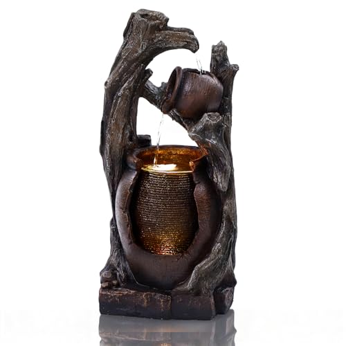 32" H Outdoor Water Fountain