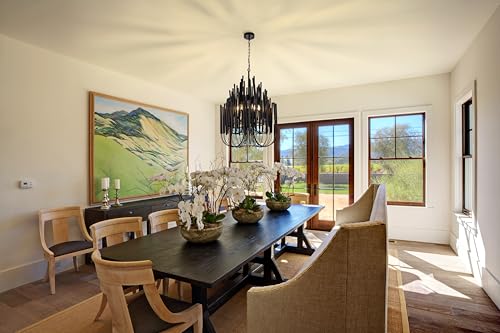 Modern Farmhouse Chandelier for Dining Room 21"