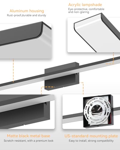 Modern LED Bathroom Vanity Light