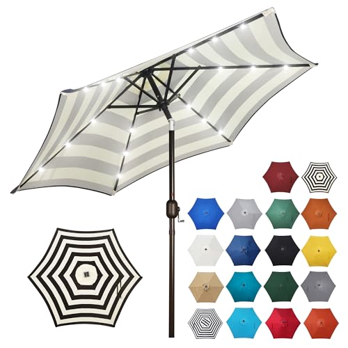 7.5 ft Solar Umbrella