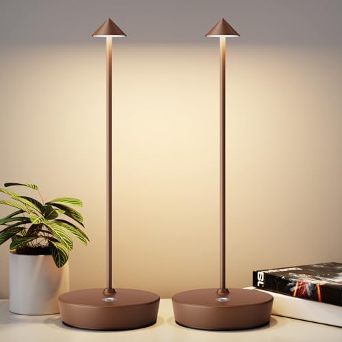 2Pack Rechargeable Cordless Table Lamp (2 Count)