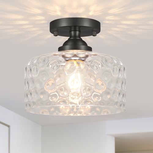 Small Semi Flush Mount Ceiling Light Fixture