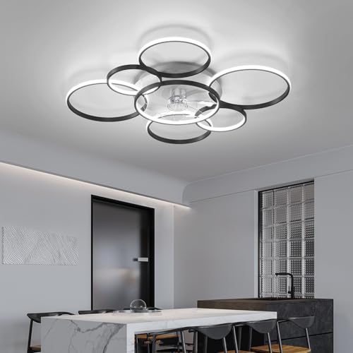 41" Modern Ceiling Fan with Lights