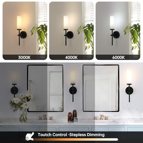Battery Operated Wall Sconces Set of 2 (2 Count)