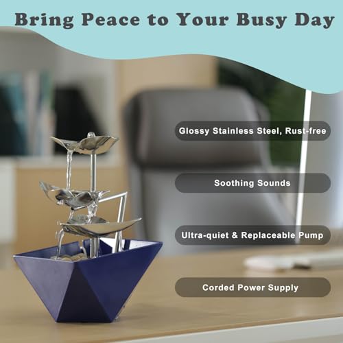 Trilogy Tabletop Fountain with 3
