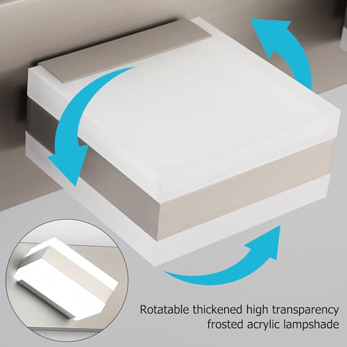 LED Modern Bathroom Vanity Lights Over Mirror (6 Count)