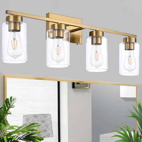 4 Light Bathroom Vanity Light Fixtures (4 Count)