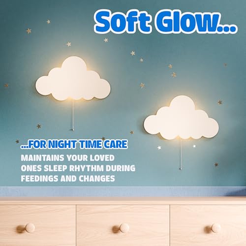 Cloud Light Floating Cloud Wall Lamp
