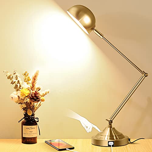Architect Gold Desk Lamp