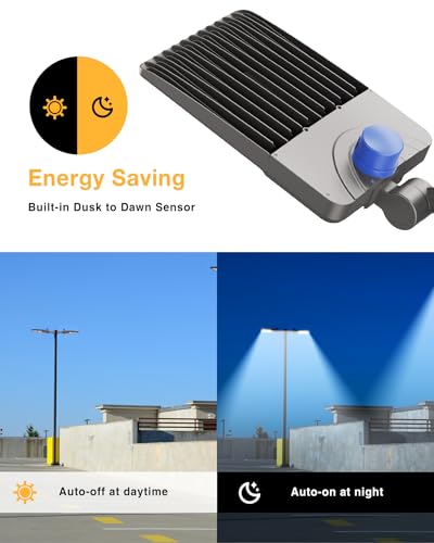 LED Parking Lot Light 300W 42000LM 5000K (2 Count)