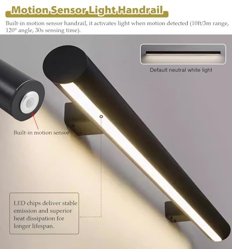 LED Stair Lights Kit with Motion Sensor