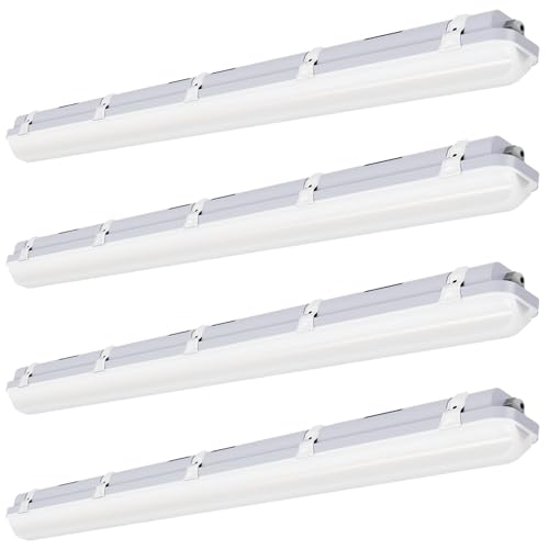 4FT LED Vapor Tight Light Fixture 60W (4 Count)