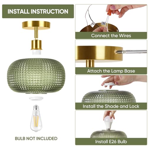 Semi Flush Mount Ceiling Light
