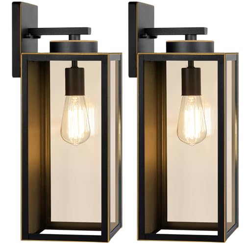 15’’ Large Outdoor Wall Lights (2 Count)