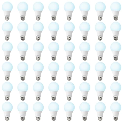 48 Pack A19 LED Light Bulbs 60W Equivalent (48 Count)