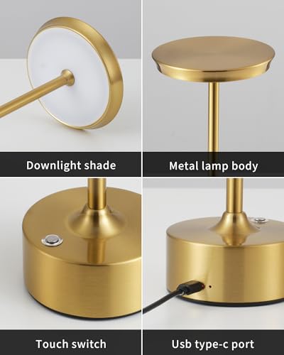 Rechargeable Table Lamps Set of 2 (2 Count)