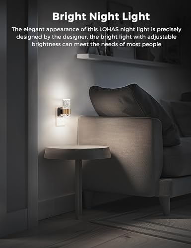 Night Light Decorative Night Lights Plug into Wall (2 Count)