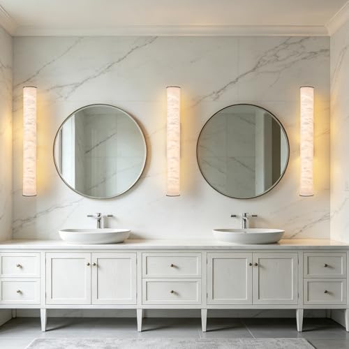 19.7" Spanish Alabaster Wall Sconce