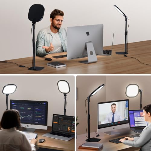 Video Conference Lighting for Zoom with Stand (2 Count)