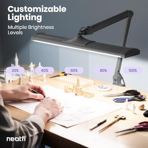 Ultra 3 500 Lumens LED Desk Lamp with Clamp