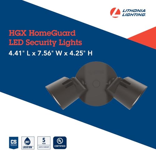 HomeGuard 2 Light LED Outdoor Flood Lights