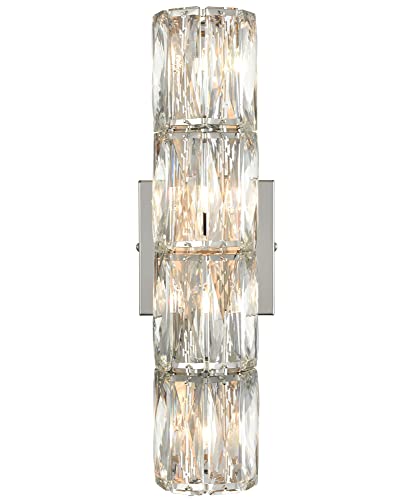 Luxury Chrome Crystal Wall Sconce 4