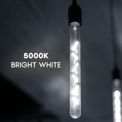 Vintage T9 Long LED Tube Light Bulbs 60W Equivalent (4 Count)
