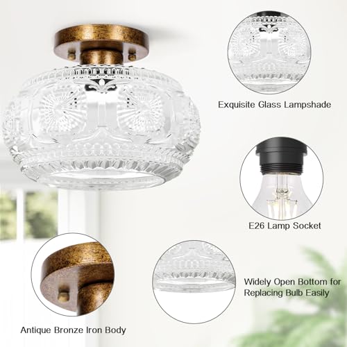 Semi Flush Mount Ceiling Light