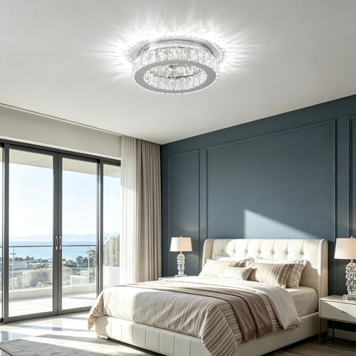 Modern Crystal LED Ceiling Light