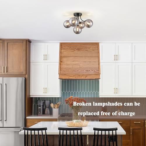 Sputnik Ceiling Light Fixture 5