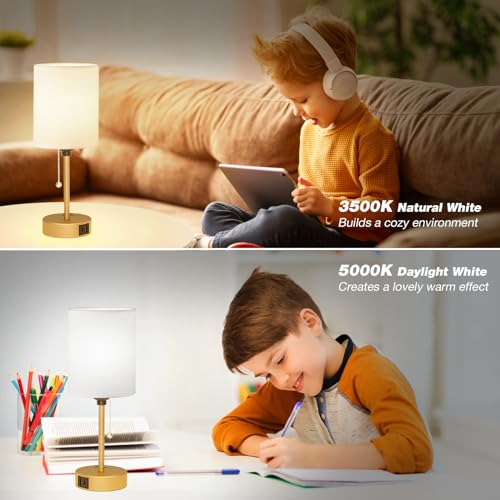 Small Bedside Lamp for Nightstand