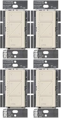 Caseta Smart Dimmer Switch (4 Count)