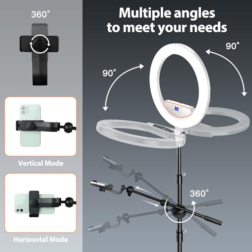 Large 22" Ring Light with Stand