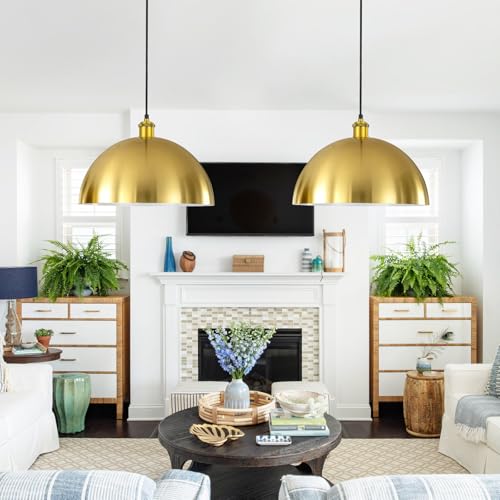 Gold Pendant Light