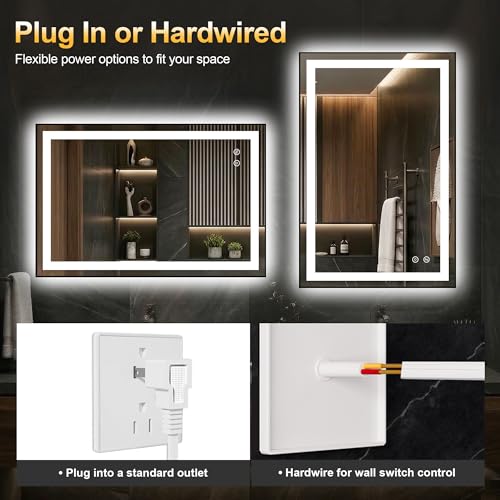 LED Bathroom Mirror with Light
