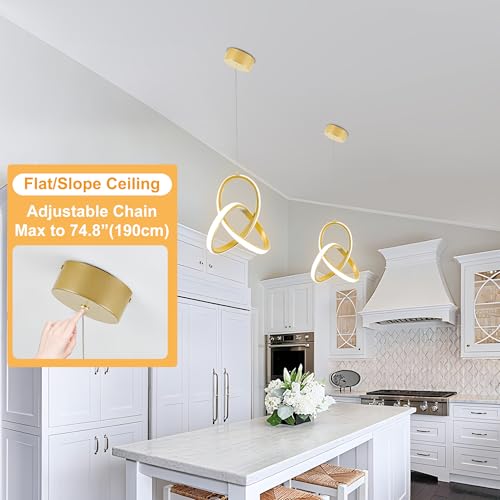 Spiral Kitchen Pendant Lighting