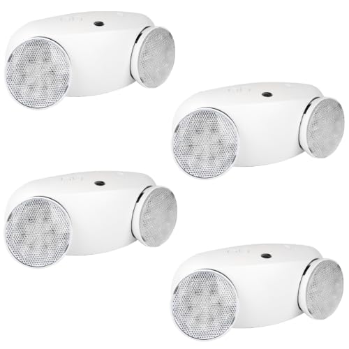 4 Pack Commercial LED Emergency Light