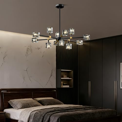 Modern Sputnik Crystal Chandelier