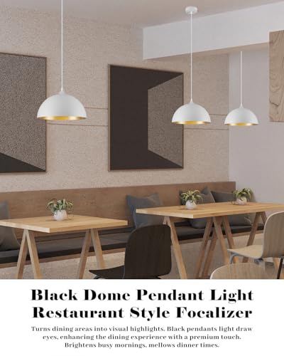 White Pendant Lights Kitchen Island 2 Pack (2 Count)