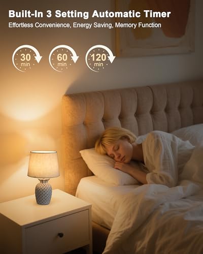 13" Small Rechargeable Cordless Table Lamp