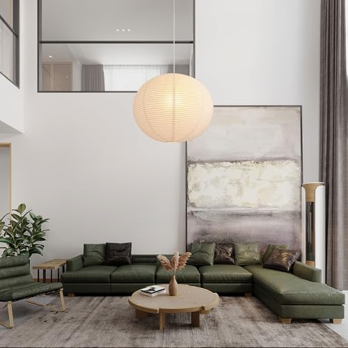 Large Paper Lamp Pendant Light Kit