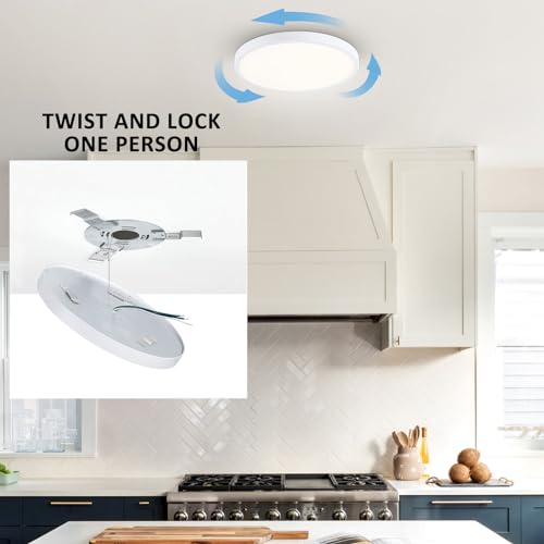 14 Inch LED Flush Mount Ceiling Light (2 Count)