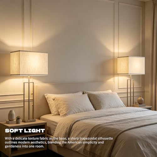 Medium Rectangle Lamp Shades Set of 2 (2 Count)