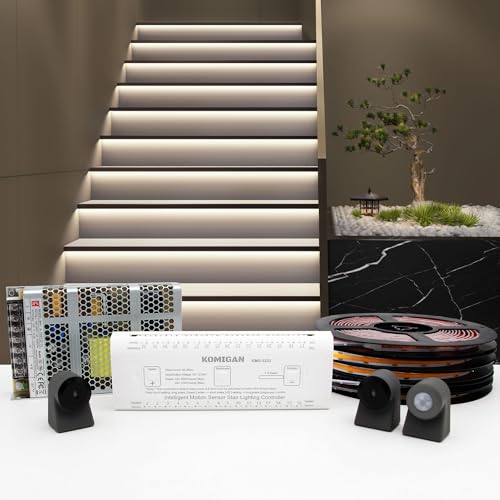 Intelligent Motion Triggered LED Stair Lighting Kit KMG