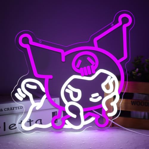 Anime Theme Cartoon LED Neon Sign for Wall Decor (Kurom)