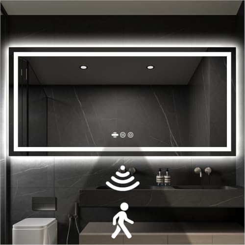 66" x 36" LED Lighted Bathroom Mirror with Lights