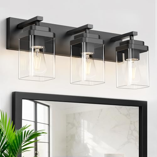 Black Bathroom Light Fixtures