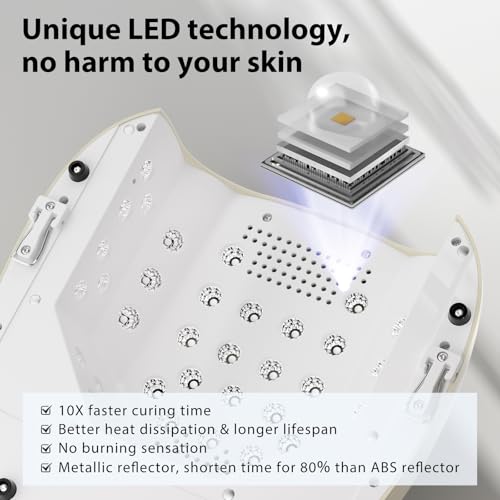 Cordless Rechargeable UV Nail Lamp